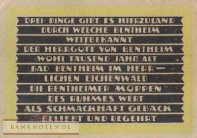 Bentheim - 25  Pfennig (#SS0075_1-2_AU)
