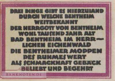 Bentheim - 50  Pfennig (#SS0075_1-3_AU)