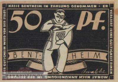 Bentheim - 50  Pfennig (#SS0075_1-3_AU)