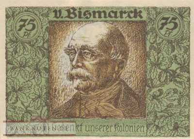 Berlin - Deutsch Hanseatischer Kolonialgedenktag - 75  Pfennig (#SS0088-3-6_UNC)