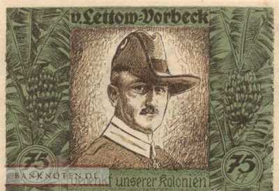 Berlin - Deutsch Hanseatischer Kolonialgedenktag - 75  Pfennig (#SS0088-4-4_AU)