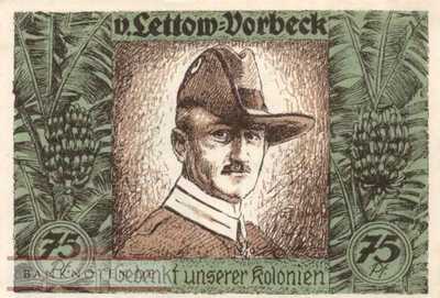 Berlin - Deutsch Hanseatischer Kolonialgedenktag - 75  Pfennig (#SS0088-7-1_AU)