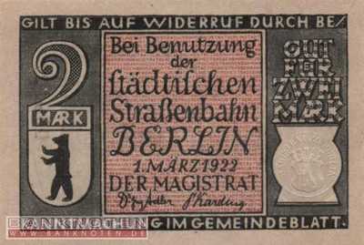 Berlin - 2  Mark (#SS0092-3-03_UNC)