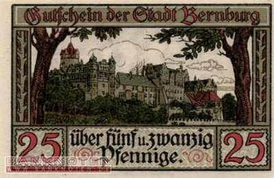 Bernburg - 25  Pfennig (#SS0095_2a-1_UNC)