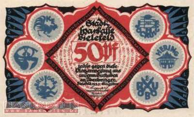 Bielefeld - 50  Pfennig (#SS0103_5b-6_UNC)