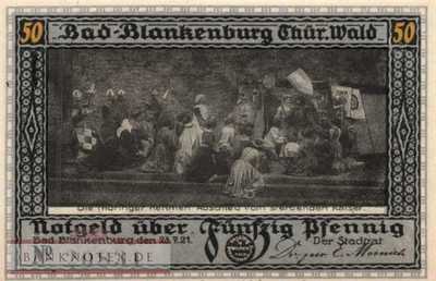 Blankenburg, Bad - 50  Pfennig (#SS0113_1-5_UNC)
