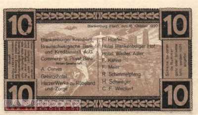 Blankenburg am Harz - 10  Pfennig (#SS0114-1-2-1_UNC)