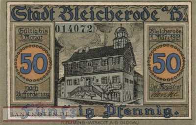 Bleicherode am Harz - 50  Pfennig (#SS0119_1-3_UNC)