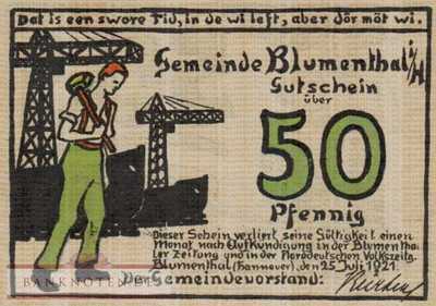 Blumenthal - 50  Pfennig (#SS0123_1b_UNC)
