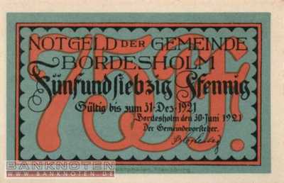 Bordesholm - 75  Pfennig (#SS0144_2-4_UNC)