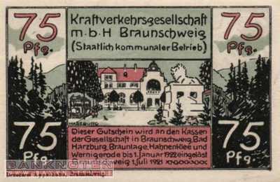 Braunschweig - 75  Pfennig (#SS0156_1-2_UNC)