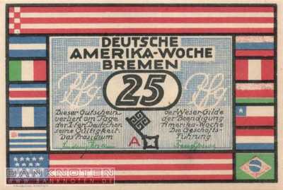 Bremen - 25  Pfennig (#SS0166_1-1A_UNC)