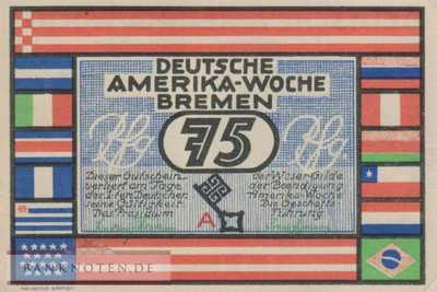 Bremen - 75  Pfennig (#SS0166_1-3A_AU)