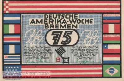 Bremen - 75  Pfennig (#SS0166_1-3B_UNC)