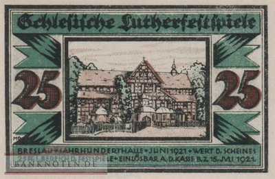 Breslau - 25  Pfennig (#SS0186_1T_UNC)