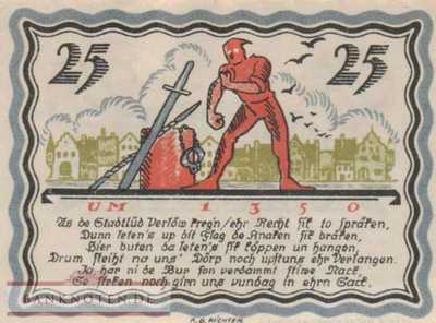 Büdelsdorf - 25  Pfennig (#SS0200_1-1_AU)