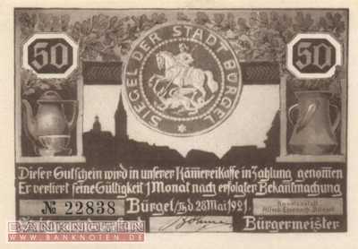 Bürgel - 50  Pfennig (#SS0201_1a-2-1_UNC)