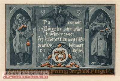 Bürgel - 75  Pfennig (#SS0201_1a-3-2_UNC)