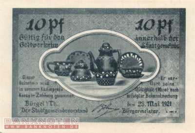 Bürgel - 10  Pfennig (#SS0201_1b-1_UNC)
