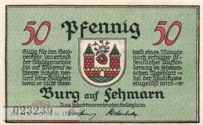 Burg auf Fehmarn - 50  Pfennig (#SS0207_1-2_UNC)