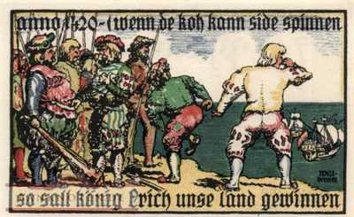 Burg auf Fehmarn - 75  Pfennig (#SS0207_1-3_UNC)