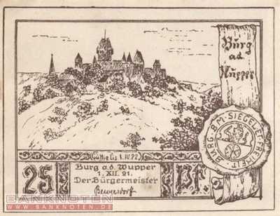 Burg an der Wupper - 25  Pfennig (#SS0209_1-1-2_AU)