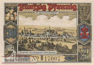 Butzbach - 50  Pfennig (#SS0212_1a-2D_UNC)