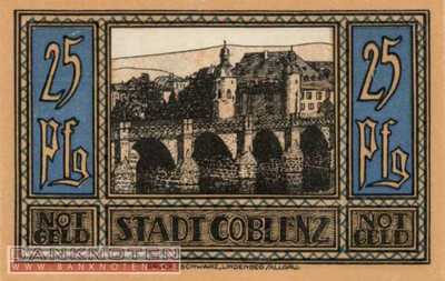 Coblenz - 25  Pfennig (#SS0233_1-1_UNC)