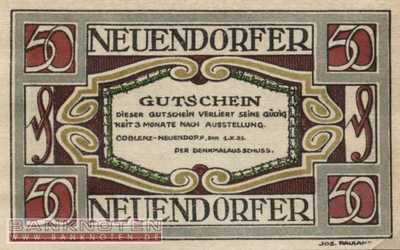 Coblenz-Neuendorf - 50  Pfennig (#SS0235_1-1_UNC)