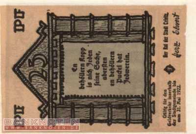 Crivitz - 25  Pfennig (#SS0247_2-2_UNC)