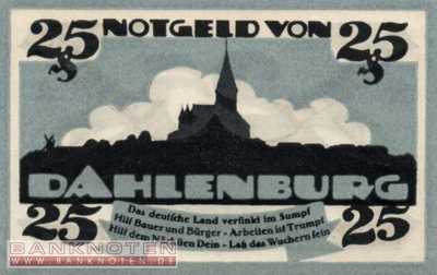 Dahlenburg - 25  Pfennig (#SS0252_1-2_UNC)