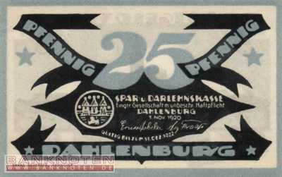Dahlenburg - 25  Pfennig (#SS0252_1-2_UNC)