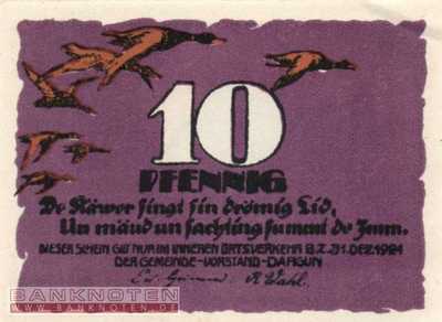 Dargun - 10  Pfennig (#SS0257_1-1_UNC)