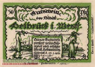 Delbrück - 50  Pfennig (#SS0261_1-2_UNC)