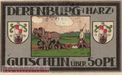 Derenburg - 50  Pfennig (#SS0263_1-3_UNC)