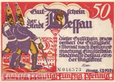 Dessau - 50  Pfennig (#SS0266_1a-1_UNC)