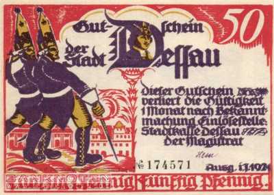 Dessau - 50  Pfennig (#SS0266_1a-6_UNC)