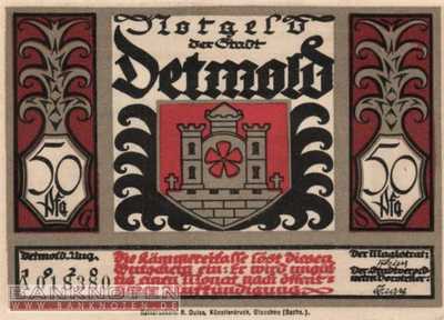 Detmold - 50  Pfennig (#SS0268_10a-5_UNC)