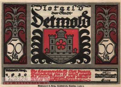Detmold - 50  Pfennig (#SS0268_8-3_UNC)