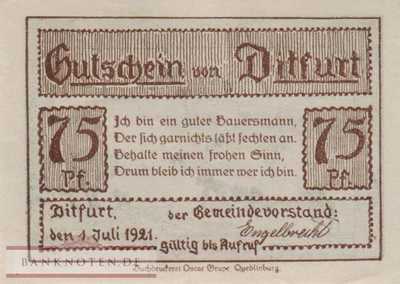 Ditfurt - 75  Pfennig (#SS0275_1-4_AU)