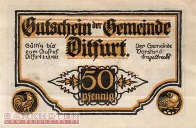 Ditfurt - 50  Pfennig (#SS0275_2-2_UNC)