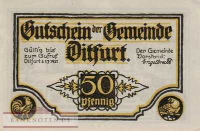 Ditfurt - 50  Pfennig (#SS0275_2-4_AU)