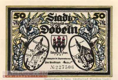 Döbeln - 50  Pfennig (#SS0277_1a-4_UNC)