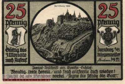 Dornburg - 25  Pfennig (#SS0281_1-2-1_UNC)