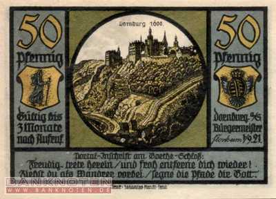 Dornburg - 50  Pfennig (#SS0281_2-2_UNC)