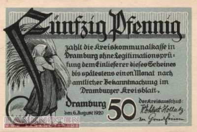 Dramburg - 50  Pfennig (#SS0286_2a_UNC)
