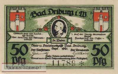 Driburg, Bad - 50  Pfennig (#SS0292_1a-2_AU)