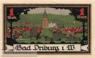 Driburg, Bad - 1  Mark (#SS0292_1b-2_AU)
