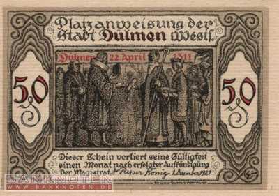 Dülmen - 50  Pfennig (#SS0295_1a-1_UNC)
