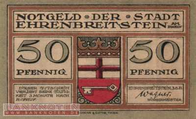 Ehrenbreitstein - 50  Pfennig (#SS0311_1-2-2_UNC)